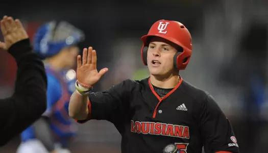 Louisiana Baseball against UTA Game 2 Saturday April 7, 2018 at Russo Park in Lafayette, La. Photo by Brad Kemp/Ragincajuns.com