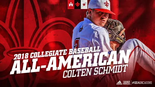 Schmidt all-American 2018 Collegiate Baseball