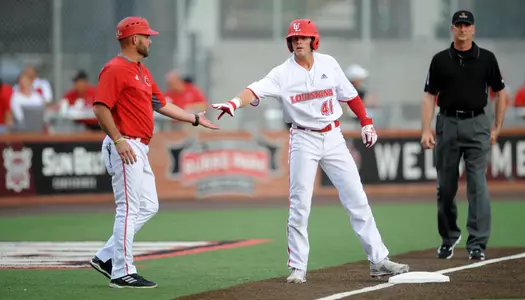 Louisiana basesall against Coastal Friday May 4, 2018 at Russo Park in Lafayette, La. Photo by Brad Kemp/Ragincajuns.com