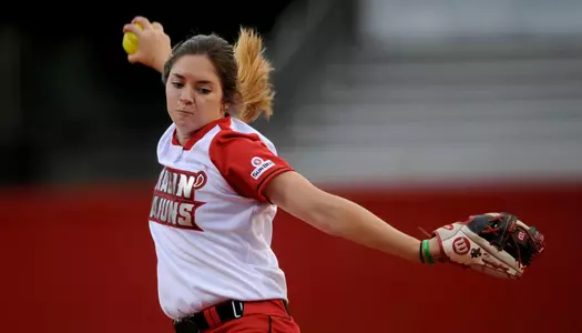 Louisiana Softball against ULM during their game Friday May 4, 2018 at Lamson Park in Lafayette, La. Photo by Brad Kemp/Ragincajuns.com