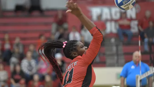 Tia Jade Smith Attack vs. Little Rock 10.25.19
