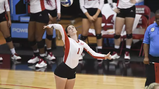 Lexi Hebert Serve vs UIW 8.30.19