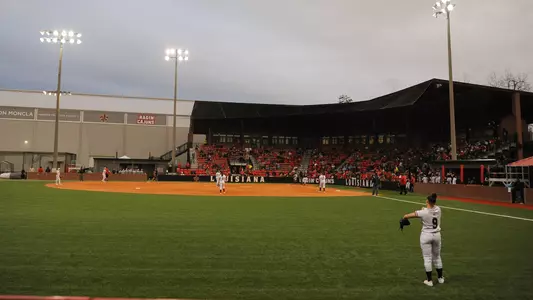 Lamson Outfield View vs Fordham 2.7.19