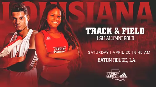 Track Meet Day - LSU Alumni Gold