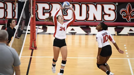 Avery Breaux Sets vs. Lamar 9.19.20