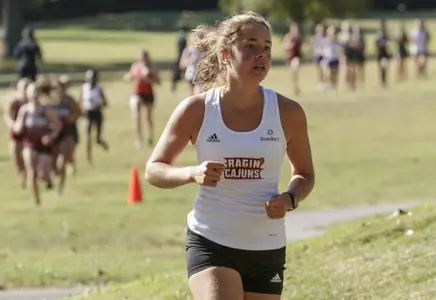 Photo by Benjamin Krain —10/17/20—The UA Little Rock Cross Country team hosts the Little Rock Open at War Memorial Park. 10 teams competed against the Trojans in event