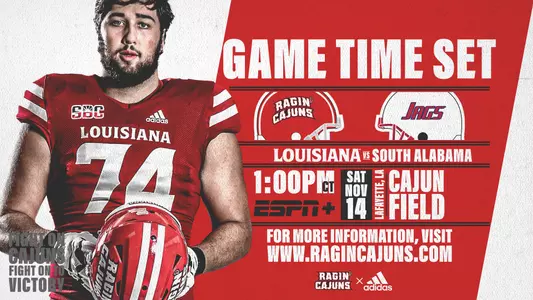 South Alabama Time Update