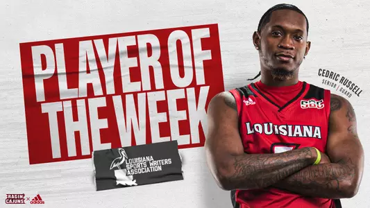 Cedric Russell - LSWA POTW Graphic
