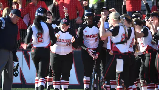 Home Run Celebration vs UND 2.14.20