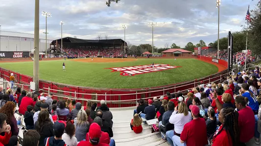Lamson Outfield View 2020 vs. LSU