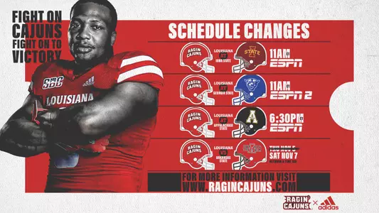 Schedule Changes