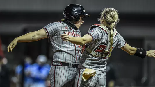 Dalton and Rawls Celebrate vs. McNeese 2.24.21
