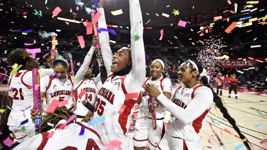 Women's Basketball Celebration