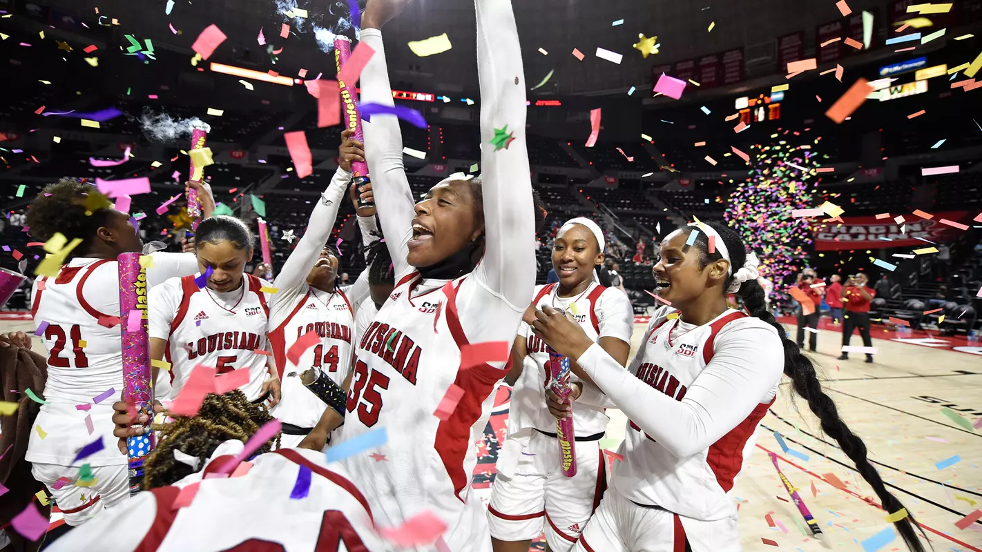 Women's Basketball Celebration