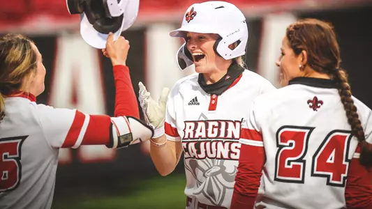 Julie Rawls Celebrates HR vs. TXST 4.17.21