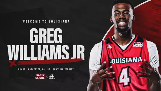 Greg Williams, Jr. Graphic