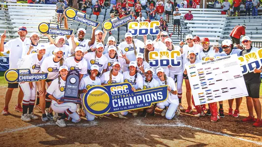2021 Sun Belt Softball Champions