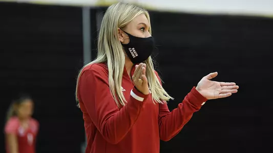 Kristi Gray at Red-White Scrimmage 8.19.21