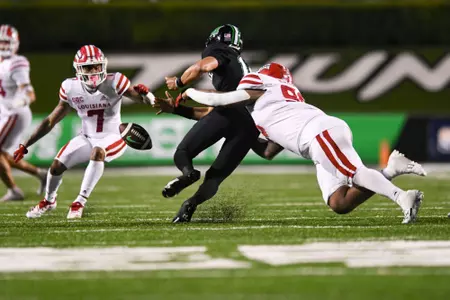 10/12/2022 Louisiana @ Marshall. Final score Louisiana 23 Marshall 13. Photo by Benjamin R. Massey.