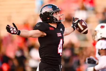 10/23/2022 Louisiana vs. Arkansas State (Blackout Game). Final Score Louisiana 38 Arkansas State 18. Photo by Benjamin R. Massey.