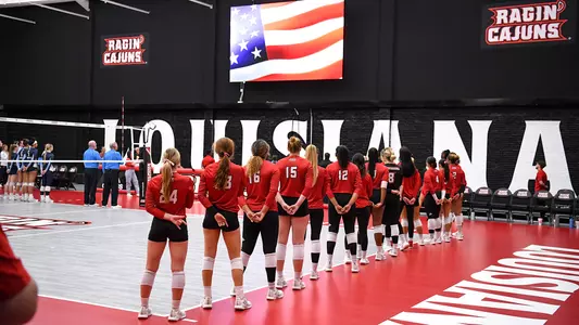 VB National Anthem Lineup vs. ODU 10.21.22