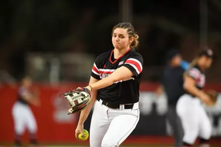 Meghan Schorman Pitching vs. UAB 2.11.22