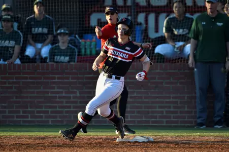 Alexa Langeliers Rounding 1B vs UAB 2.11.22