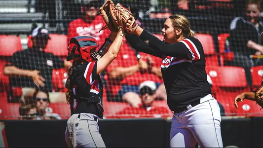 Sophie Piskos and Kandra Lamb Celebrate vs. Troy 4.9.22