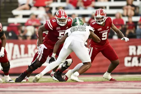 09/10/2022 Louisiana vs Eastern Michigan. Final Score Louisiana 49 Eastern Michigan 14.  Photo by Benjamin R. Massey.