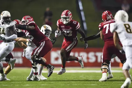 09/03/2022. Louisiana vs Southeaster Louisiana. Final score: Louisiana 24 SLU 7. Photo by Benjamin R. Massey.