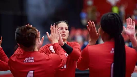 VB Abby High-Five Pre-Match vs. UNO 9.15.23