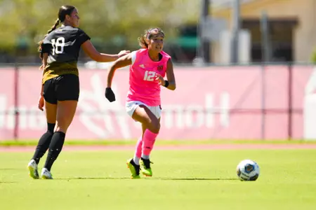 Hailly Waterhouse October 8, 2023 Louisiana Women's Soccer vs Southern Miss in Lafayette, LA at Home Bank Track and Soccer Complex. Final Score Louisiana 2 USM 1. Photo by Benjamin R. Massey/Ragin Cajun Athletics