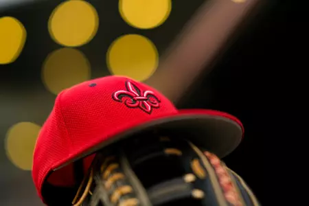 Baseball cap Pregame March 10, 2023 Lousiana vs High Point BSB in Lafayette, LA at Russo Park at M. L. "Tigue" Moore Field. Final Score Louisiana 8 High Point 6. Photo by Benjamin R. Massey/Ragin Cajun Athletics. University