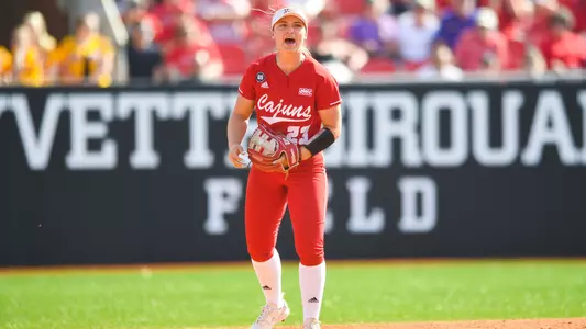 SB Alexa Langeliers Celebrates vs. LSU 2.26.23