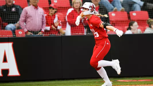 SB Alexa Langeliers Home Run Celebration 2.10.23 vs. Lafayette College