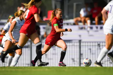 Karleen Bedre August 14, 2023 Louisiana Women's Soccer @ Northwestern State in Nachitoches, LA. Final Score Louisiana 1 NWSU 0. Photo by Benjamin R. Massey/Ragin Cajun Athletics