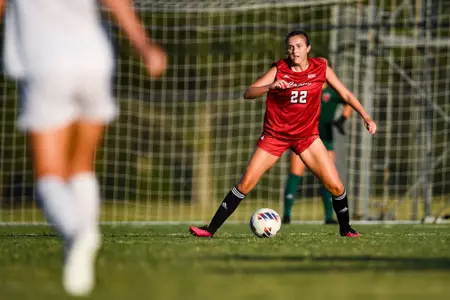 Mary Mueth August 14, 2023 Louisiana Women's Soccer @ Northwestern State in Nachitoches, LA. Final Score Louisiana 1 NWSU 0. Photo by Benjamin R. Massey/Ragin Cajun Athletics