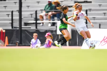 Karleen Bedre August 20, 2023 Louisiana Women's Soccer vs South Florida in Lafayette, LA at Home Bank Track and Soccer Complex. Final Score Louisiana 2 USF 0. Photo by Benjamin R. Massey/Ragin Cajun Athletics