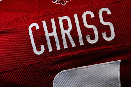 Equipment setup in locker room September 23, 2023 Louisiana vs University of Buffalo Football in Lafayette, LA at Cajun Field. Final score Louisiana 45 Buffalo 38. Photo by Benjamin R. Massey/Ragin Cajun Athletics