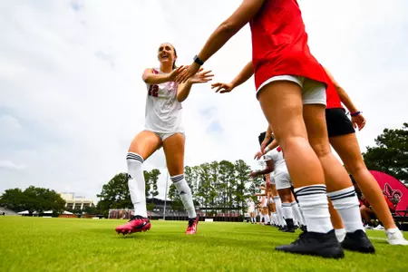 Mary Mueth September 24, 2023 Louisiana Women's Soccer vs Louisiana-Monroe in Lafayette, LA at Home Bank Track and Soccer Complex. Final Score Louisiana 0 ULM 1. Photo by Benjamin R. Massey/Ragin Cajun Athletics