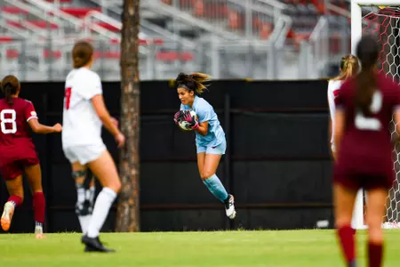 Makenna Garcia September 24, 2023 Louisiana Women's Soccer vs Louisiana-Monroe in Lafayette, LA at Home Bank Track and Soccer Complex. Final Score Louisiana 0 ULM 1. Photo by Benjamin R. Massey/Ragin Cajun Athletics