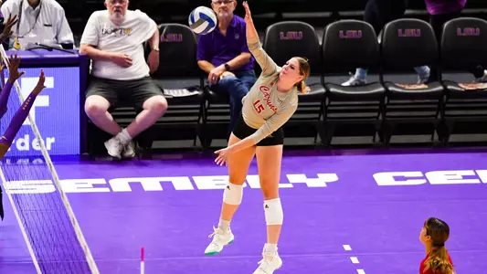 VB Celeste Darling Swings at LSU 9.6.23