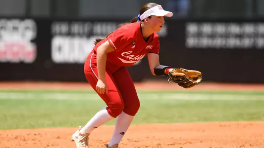 SB Cecilia Vasquez Defensive Stance vs. Marshall 05.13.23