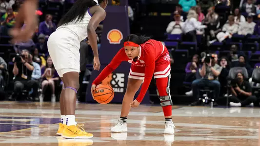 WBB Brandi Williams Surveys at LSU 12.10.23