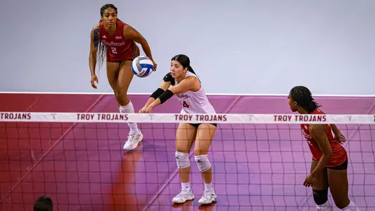 VB Mio Yamamoto Digs at Troy 10.18.24