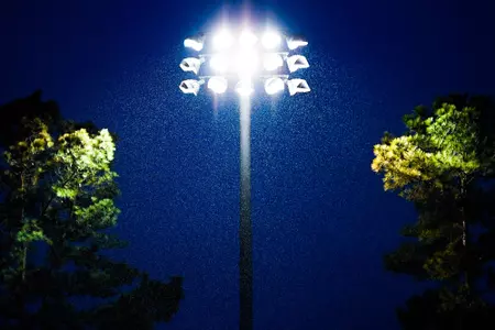 Rain at baseball Pregame Warmups February 16, 2024 Louisiana vs Wright State Game 1 Baseball in Russo Park at M.L. "Tigue" Moore Field. Final Score Louisiana 3 Wright State 2. Photo by Benjamin R. Massey/Ragin Cajun Athletics