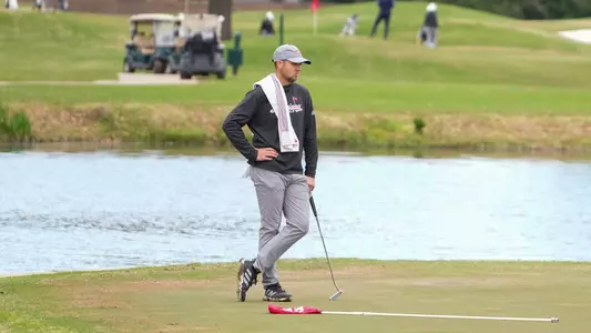 Eli Ortego during Round 1 of Louisiana Classics at Oakbourne Country Club