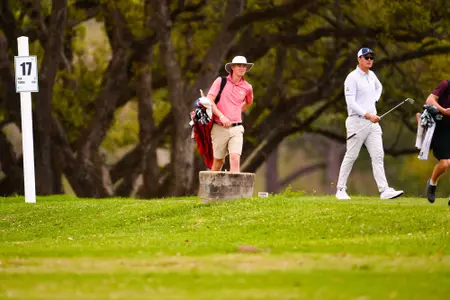 Malan Potgieter March 12, 2024 Louisiana Classic 2024 Golf in Lafayette, LA at Oakborne Country Club. Photo by Benjamin R. Massey/Ragin Cajun Athletics