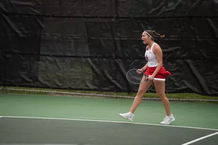 Carla Urchoeguia celebrates a point