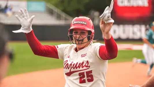 SB Chloe Riassetto Celebrates vs. Coastal 03.24.24